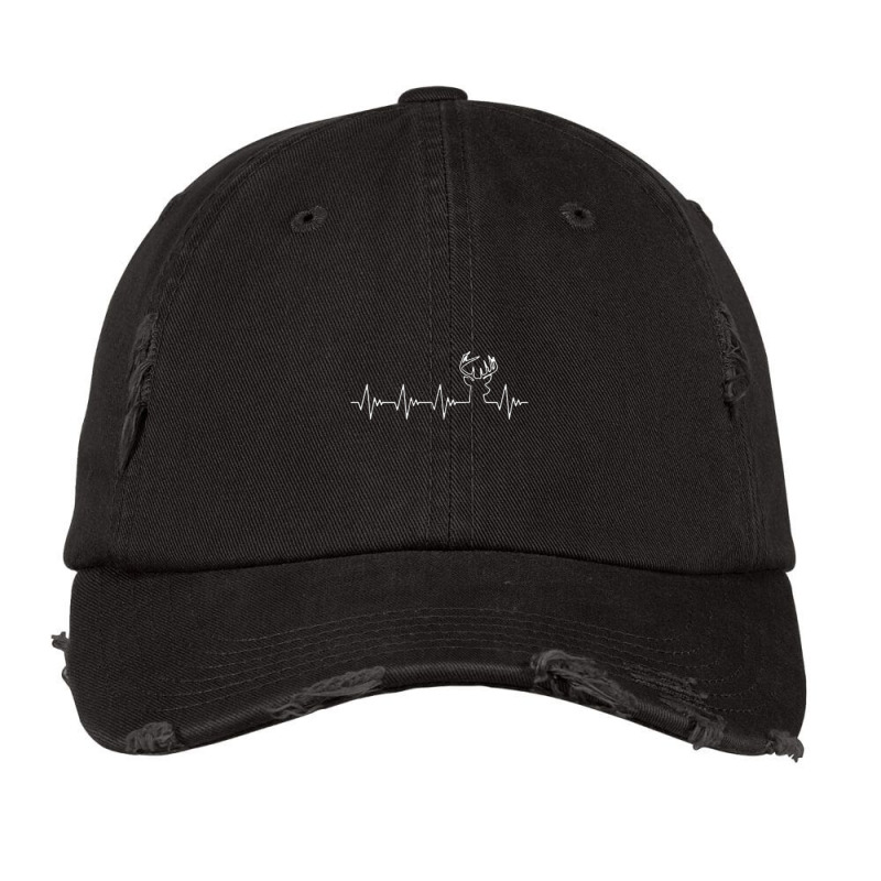 Limited Edition Deer Hunting Heartbeat Vintage Cap by Berrios Crisp | Artistshot