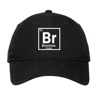 Bromine (br) Chemical Element T Shirt Adjustable Cap | Artistshot