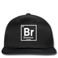 Bromine (br) Chemical Element T Shirt Printed Hat | Artistshot