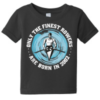 Canoes Rowing Vintage Born In 2002 Birthday Canoe Rowers T Shirt Baby Tee | Artistshot