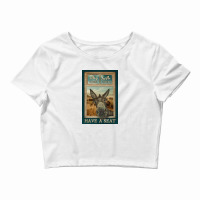 Donkey Why Hello Sweet Cheeks Crop Top | Artistshot