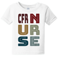 Cfr Nurse Certified Flight Registered Nurse Vintage Retro T Shirt Baby Tee | Artistshot