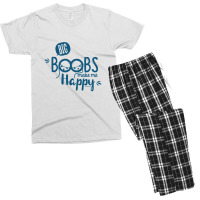 Big Boobs Make Me Happy Men's T-shirt Pajama Set | Artistshot