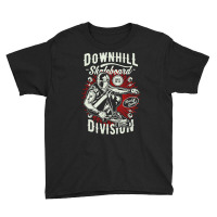 Downhill Skateboarding Design For Longboard Fans T Shirt Youth Tee | Artistshot