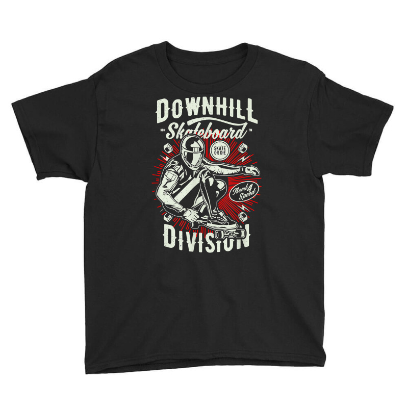 Downhill Skateboarding Design For Longboard Fans T Shirt Youth Tee | Artistshot