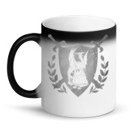 Dragon Crossed Swords Shield Medieval Heraldry Art Graphic T Shirt Magic Mug | Artistshot