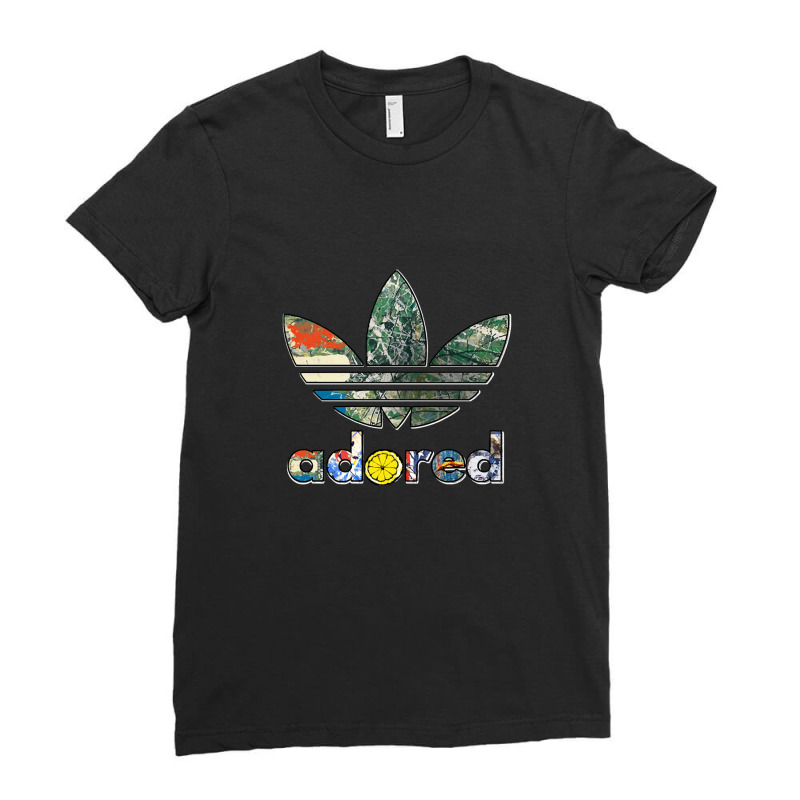 The Stone Roses Manchester Adored Sports Ladies Fitted T-Shirt by MeganCangelosi | Artistshot