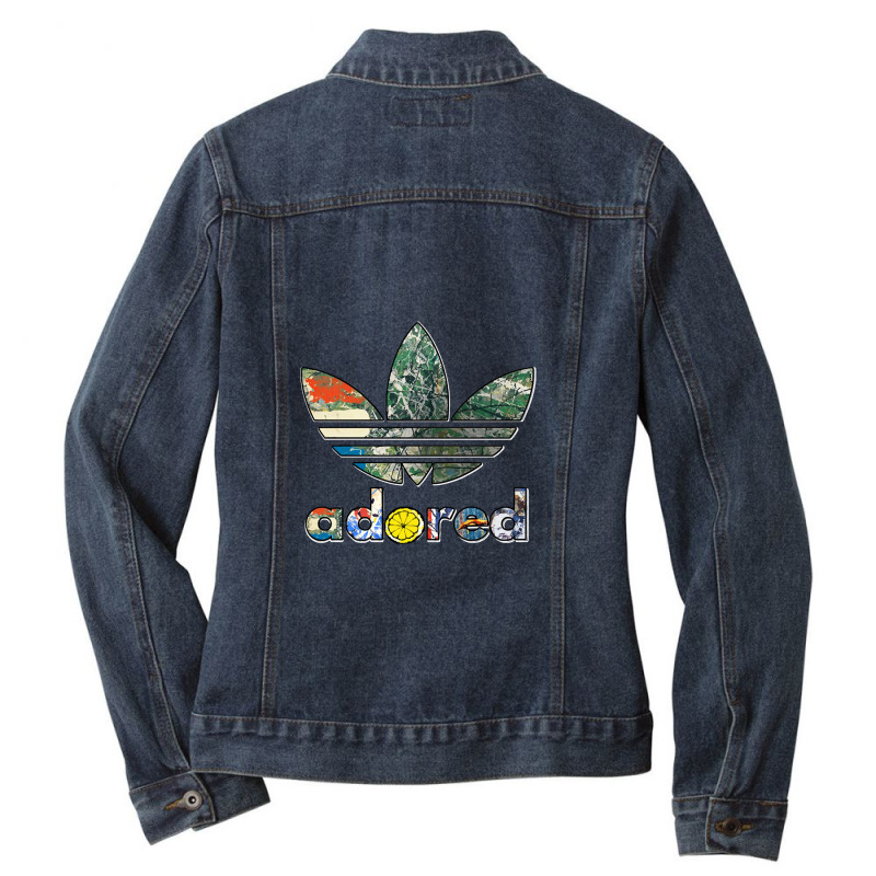 The Stone Roses Manchester Adored Sports Ladies Denim Jacket by MeganCangelosi | Artistshot