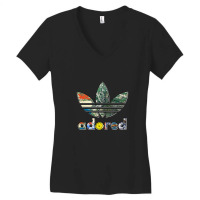 The Stone Roses Manchester Adored Sports Women's V-neck T-shirt | Artistshot