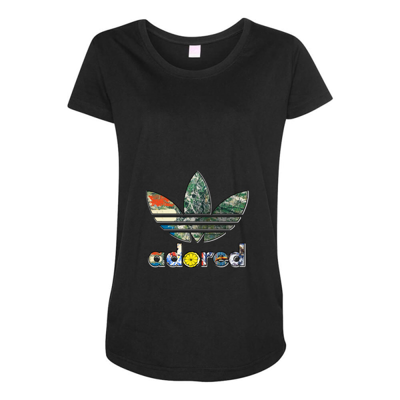 The Stone Roses Manchester Adored Sports Maternity Scoop Neck T-shirt by MeganCangelosi | Artistshot