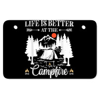 Funny Camping Saying For Men Women Kids Camper Camp Campfire T Shirt Atv License Plate | Artistshot