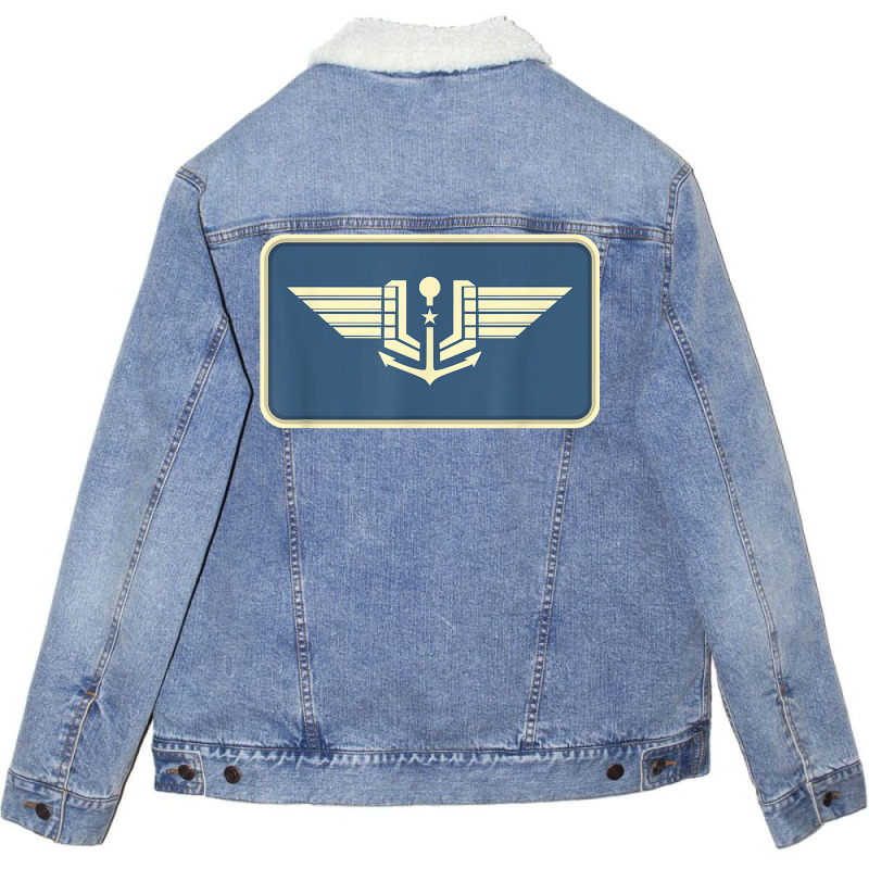 French Naval Aviation T Shirt Unisex Sherpa-Lined Denim Jacket by kayleeantb2tp | Artistshot