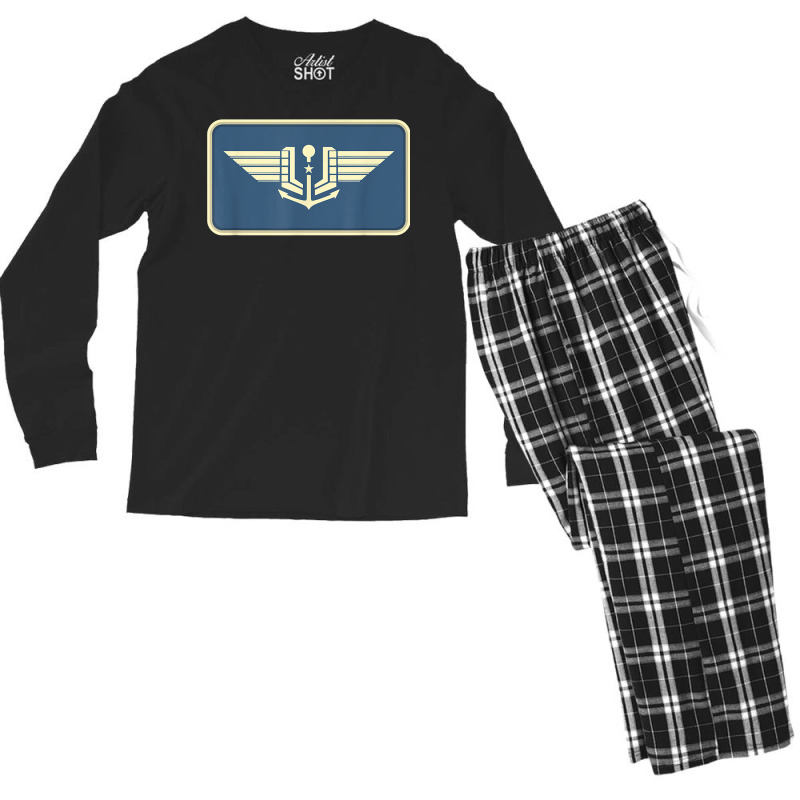 French Naval Aviation T Shirt Men's Long Sleeve Pajama Set by kayleeantb2tp | Artistshot