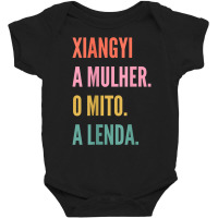 Funny Portuguese First Name Design   Xiangyi T Shirt Baby Bodysuit | Artistshot