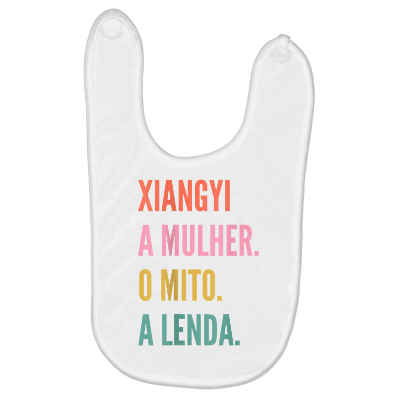 Funny Portuguese First Name Design   Xiangyi T Shirt Baby Bibs by hyong5i4 | Artistshot