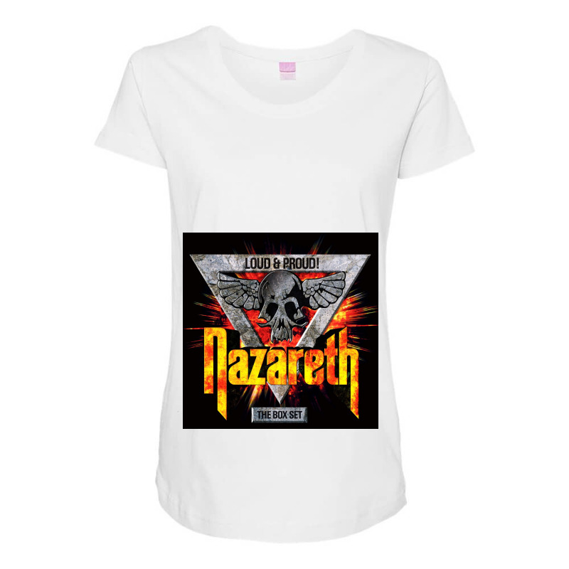 Scottish Rock Maternity Scoop Neck T-shirt by mcvicar | Artistshot