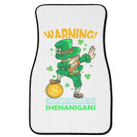 St Patricks Day Irish Dabbing Leprechaun St Patrick S Day Front Car Mat | Artistshot