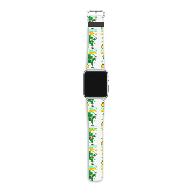 St Patricks Day Irish Dabbing Leprechaun St Patrick S Day Apple Watch Band | Artistshot