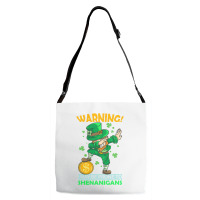 St Patricks Day Irish Dabbing Leprechaun St Patrick S Day Adjustable Strap Totes | Artistshot