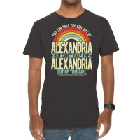 Girl Out Of Alexandria Virginia Hometown Home Alexandria T Shirt Vintage T-shirt | Artistshot