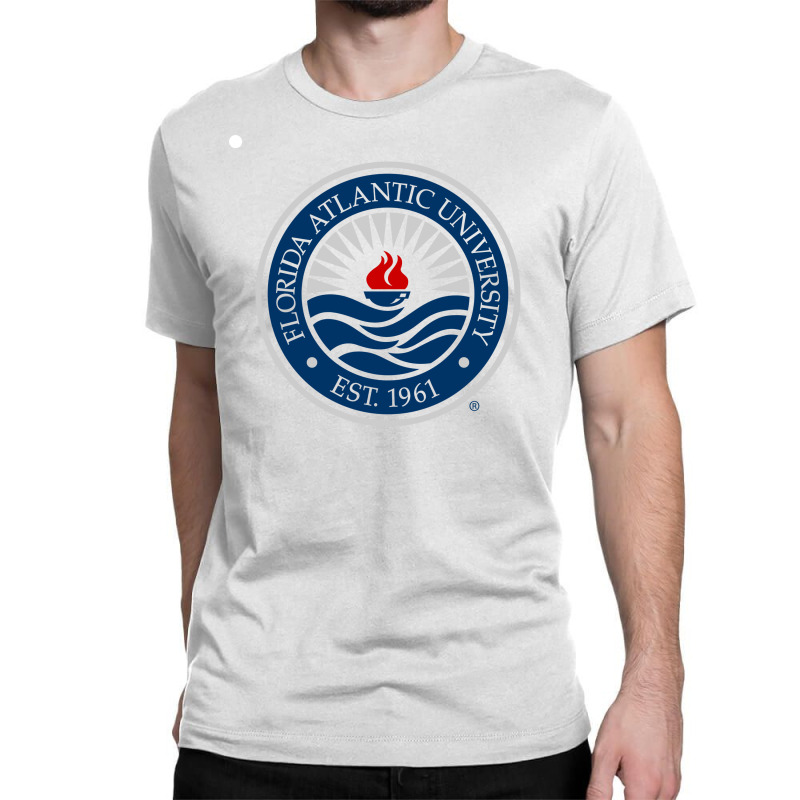 Florida Atlantic University Seal Classic T-shirt by Resrina | Artistshot