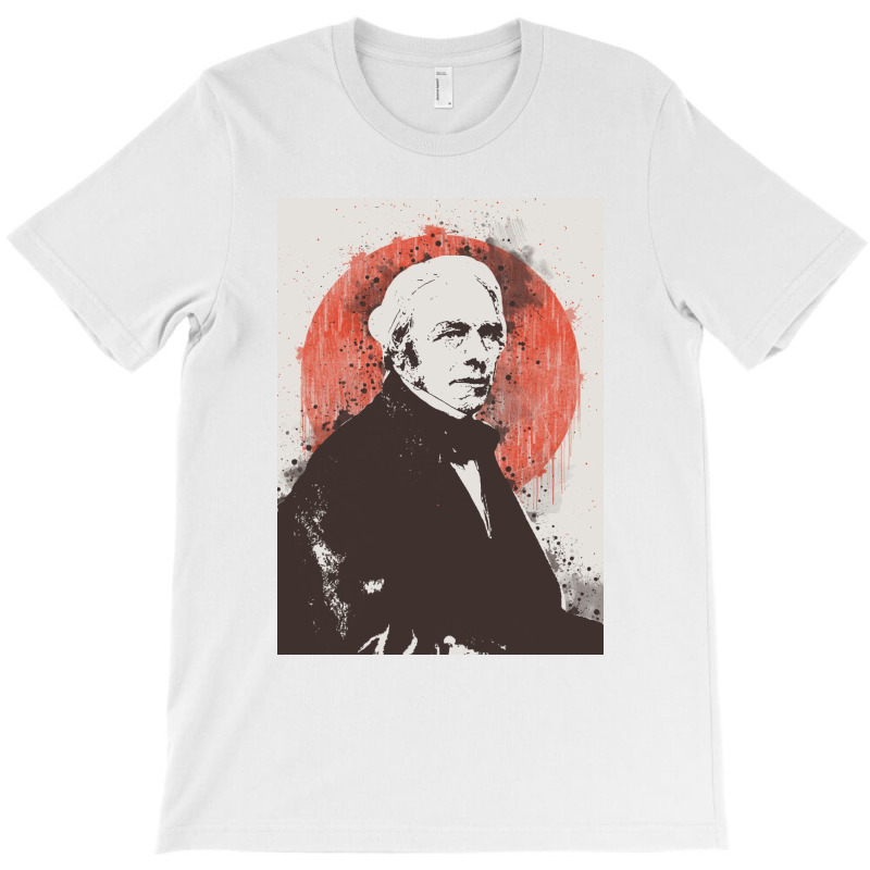 Michael Faraday Painting T-shirt | Artistshot