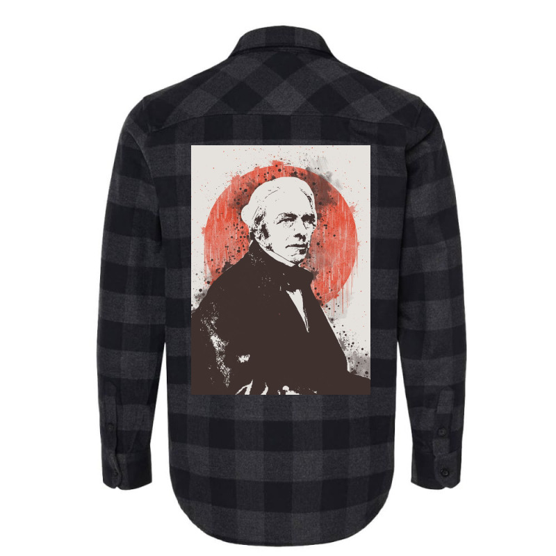 Michael Faraday Painting Flannel Shirt | Artistshot