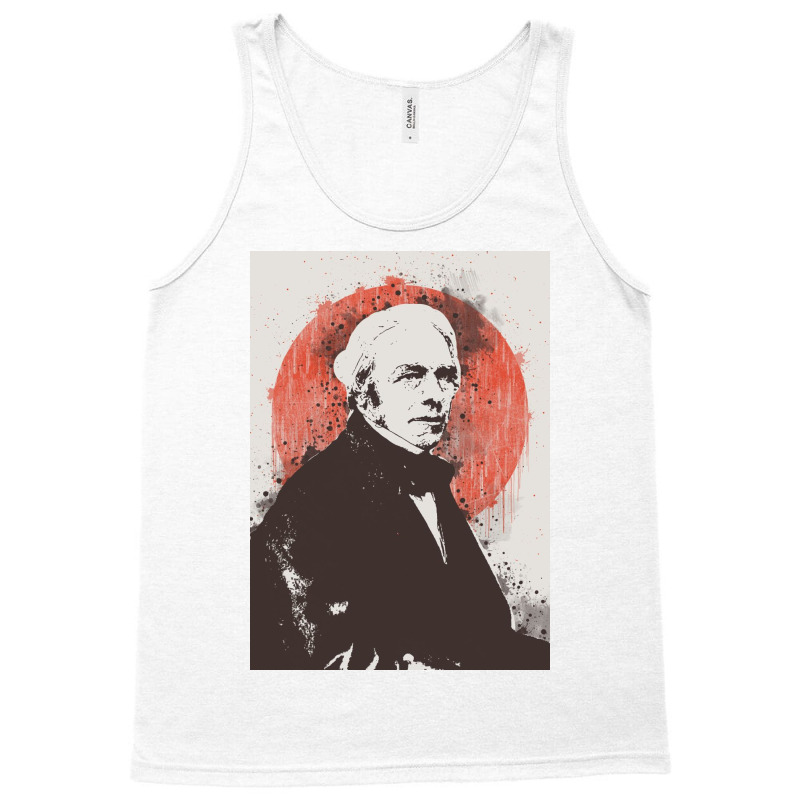 Michael Faraday Painting Tank Top | Artistshot