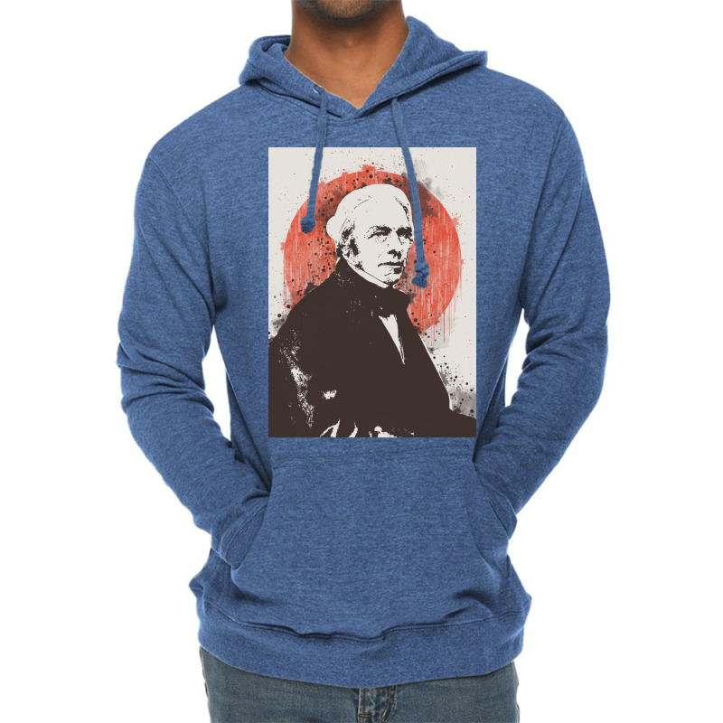 Michael Faraday Painting Lightweight Hoodie | Artistshot