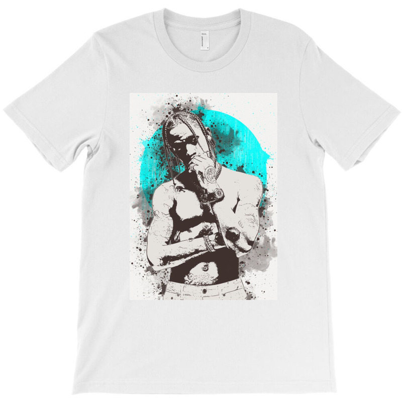 Travis Scott Painting Art T-shirt | Artistshot