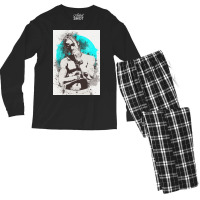 Travis Scott Painting Art Men's Long Sleeve Pajama Set | Artistshot