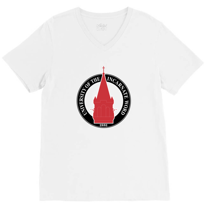 University Of Incarnate Word Seal V-Neck Tee by Rejesim | Artistshot