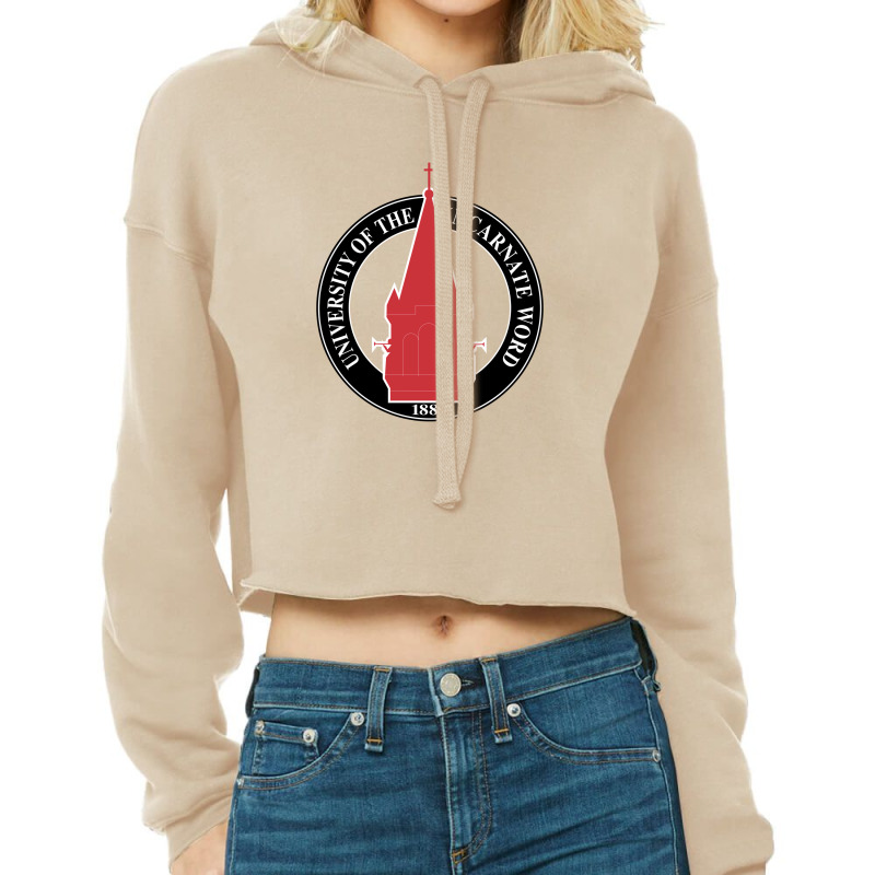 University Of Incarnate Word Seal Cropped Hoodie by Rejesim | Artistshot