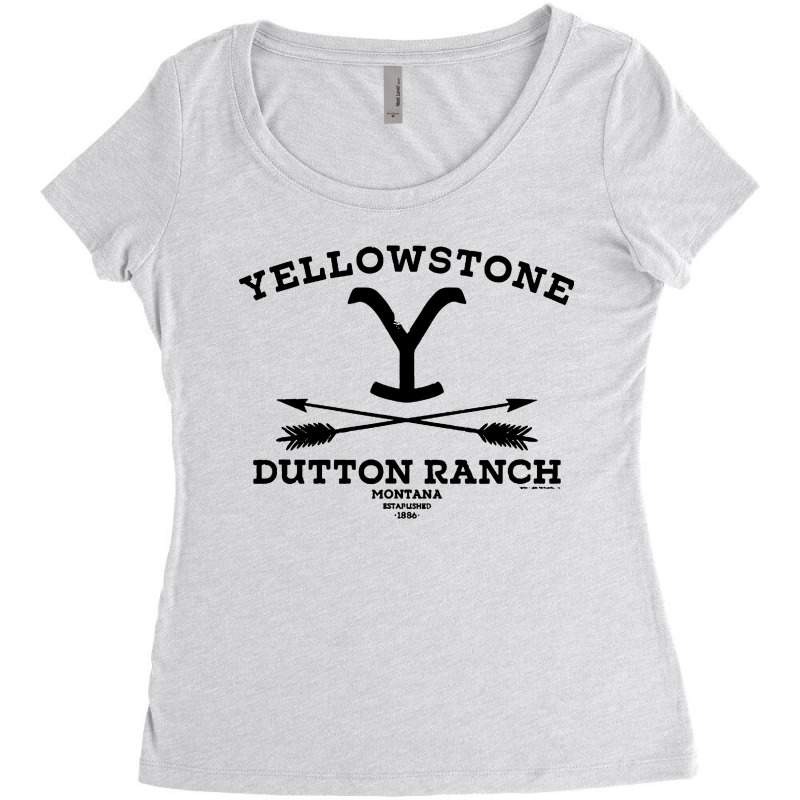 Yellow Drama Women's Triblend Scoop T-shirt by Vario | Artistshot