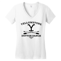 Yellow Drama Women's V-neck T-shirt | Artistshot