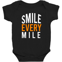 Smile Every Mile Baby Bodysuit | Artistshot