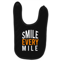 Smile Every Mile Baby Bibs | Artistshot