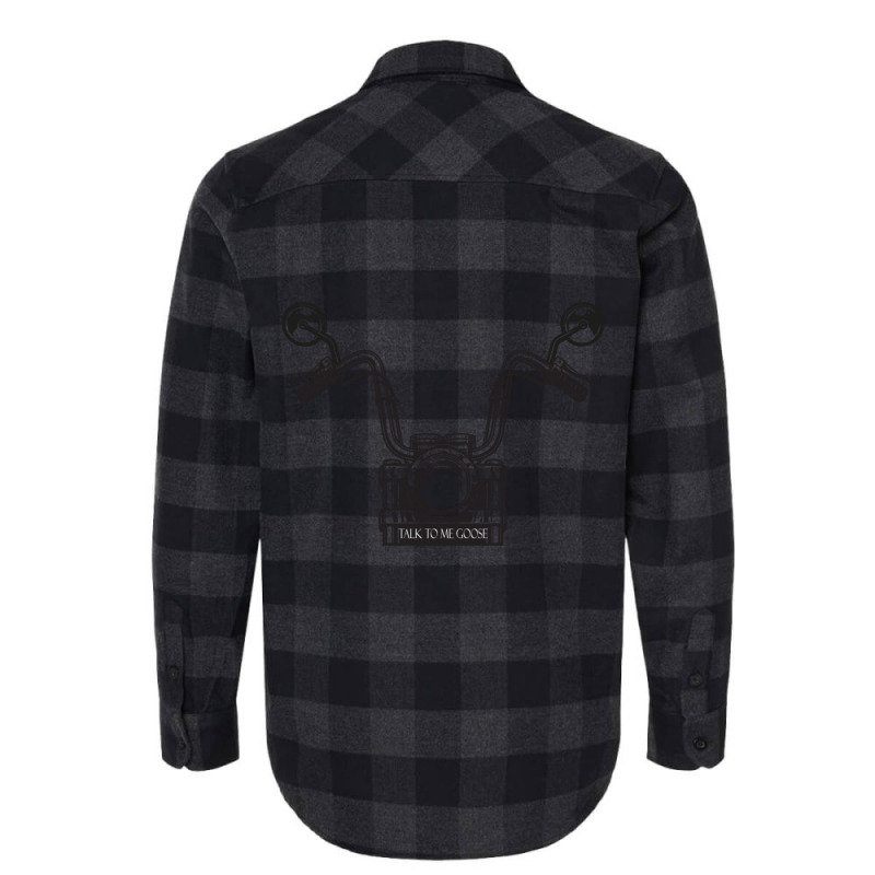 Talk To Me Goose Ride Flannel Shirt | Artistshot