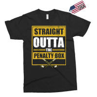 Ice. Hockey Player Gift Straight Outta The Penalty Box T Shirt Exclusive T-shirt | Artistshot