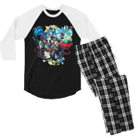 Dizzy Guilty Gear Guiltygear New Movie Film Strive Fighting Games Punn Men's 3/4 Sleeve Pajama Set | Artistshot