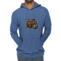 Ferocious Pit Bull Dog Lightweight Hoodie | Artistshot