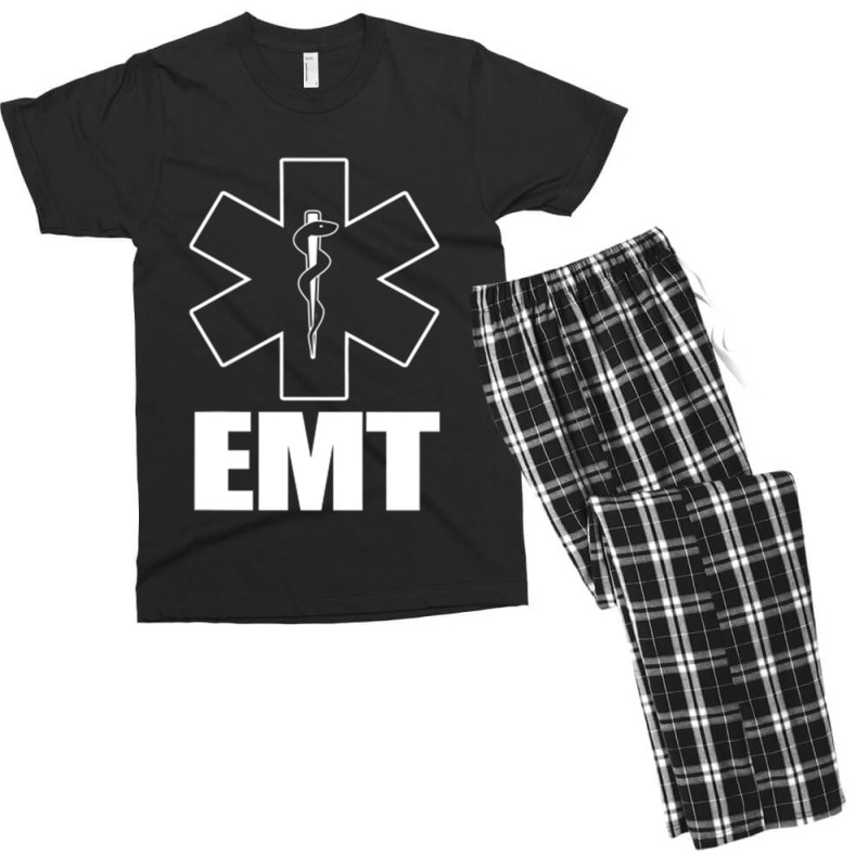 Emt Uniform Emergency Medical Technician Men's T-shirt Pajama Set | Artistshot