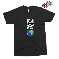 My Siberian Husky Is My World Siberian Husky Exclusive T-shirt | Artistshot