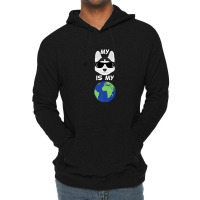 My Siberian Husky Is My World Siberian Husky Lightweight Hoodie | Artistshot