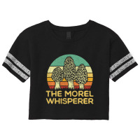 Limited Edition Morel Mushroom Whisperer Hunting Morels Mycologist Scorecard Crop Tee | Artistshot