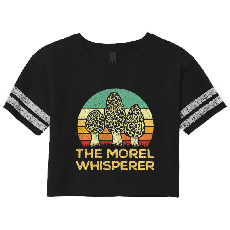 Limited Edition Morel Mushroom Whisperer Hunting Morels Mycologist Scorecard Crop Tee by Berrios Crisp | Artistshot