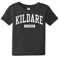 Kildare Wisconsin Wi Vintage Athletic Sports Design T Shirt Baby Tee | Artistshot