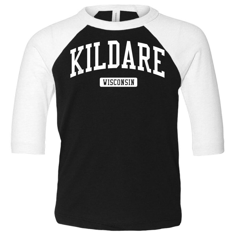 Kildare Wisconsin Wi Vintage Athletic Sports Design T Shirt Toddler 3/4 Sleeve Tee by sheritl9tl | Artistshot