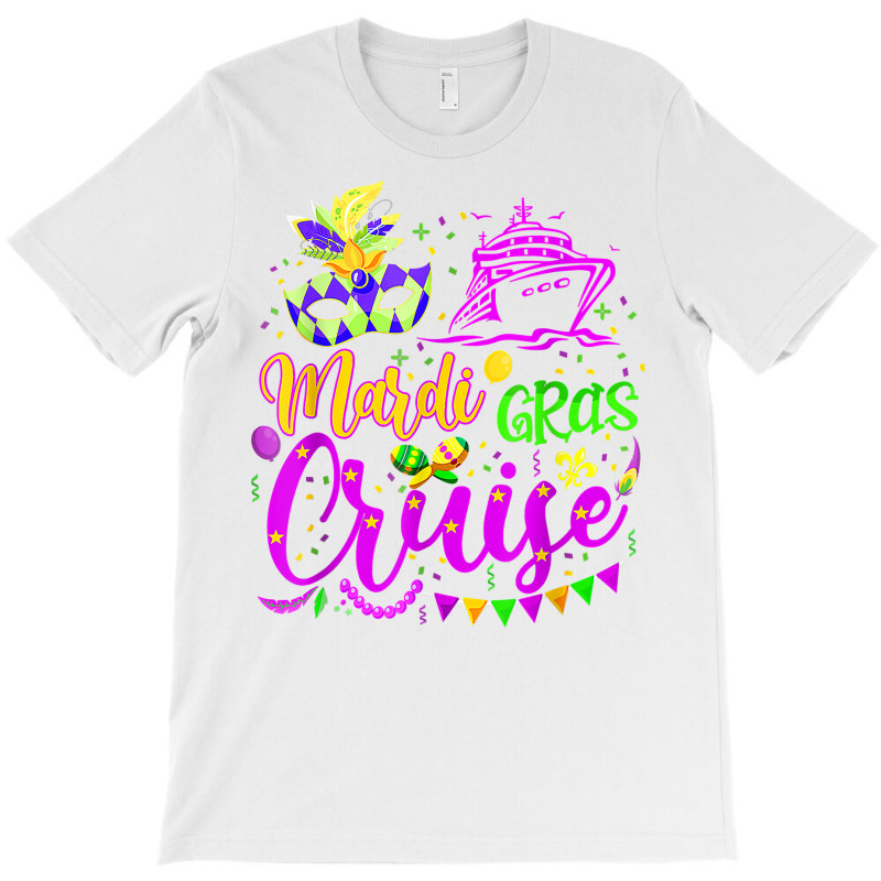 Mardi Gras Cruise Cruising Mask Cruise Ship New Orleans T Shirt T-shirt | Artistshot