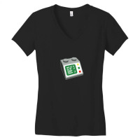 Toy Brick Computer Console 1 Women's V-neck T-shirt | Artistshot